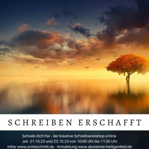 Schreiben erschafft – Schreib dich frei